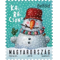 A képen a karácsony 2018 kisív látható