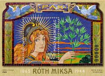 150 éve született Róth Miksa bélyeg