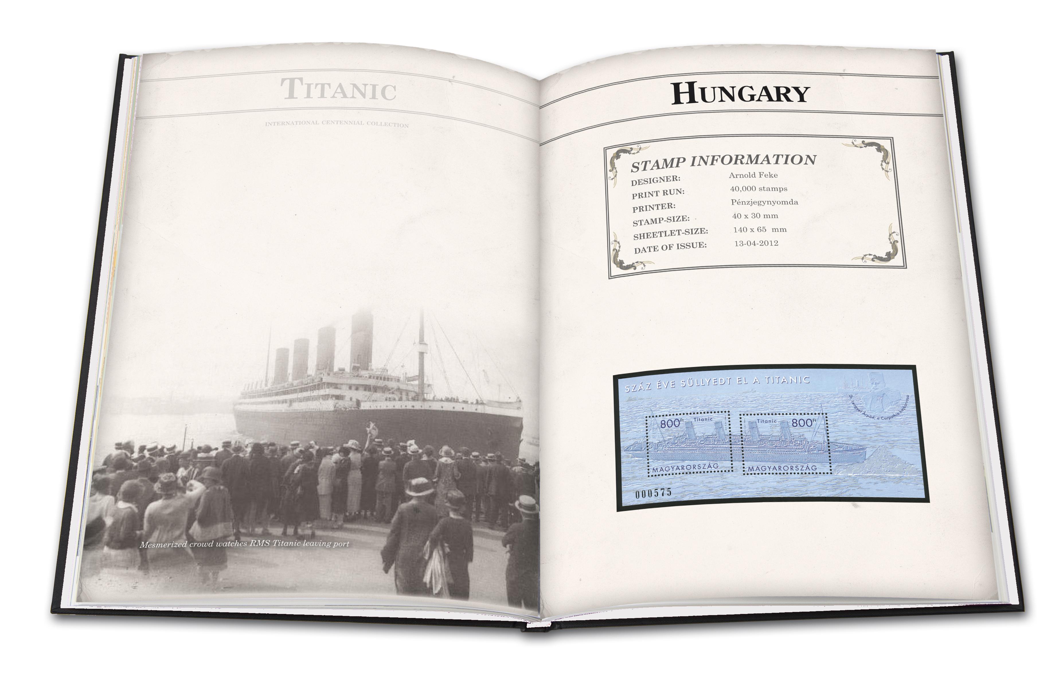 Titanic gyűjtemény Magyarország